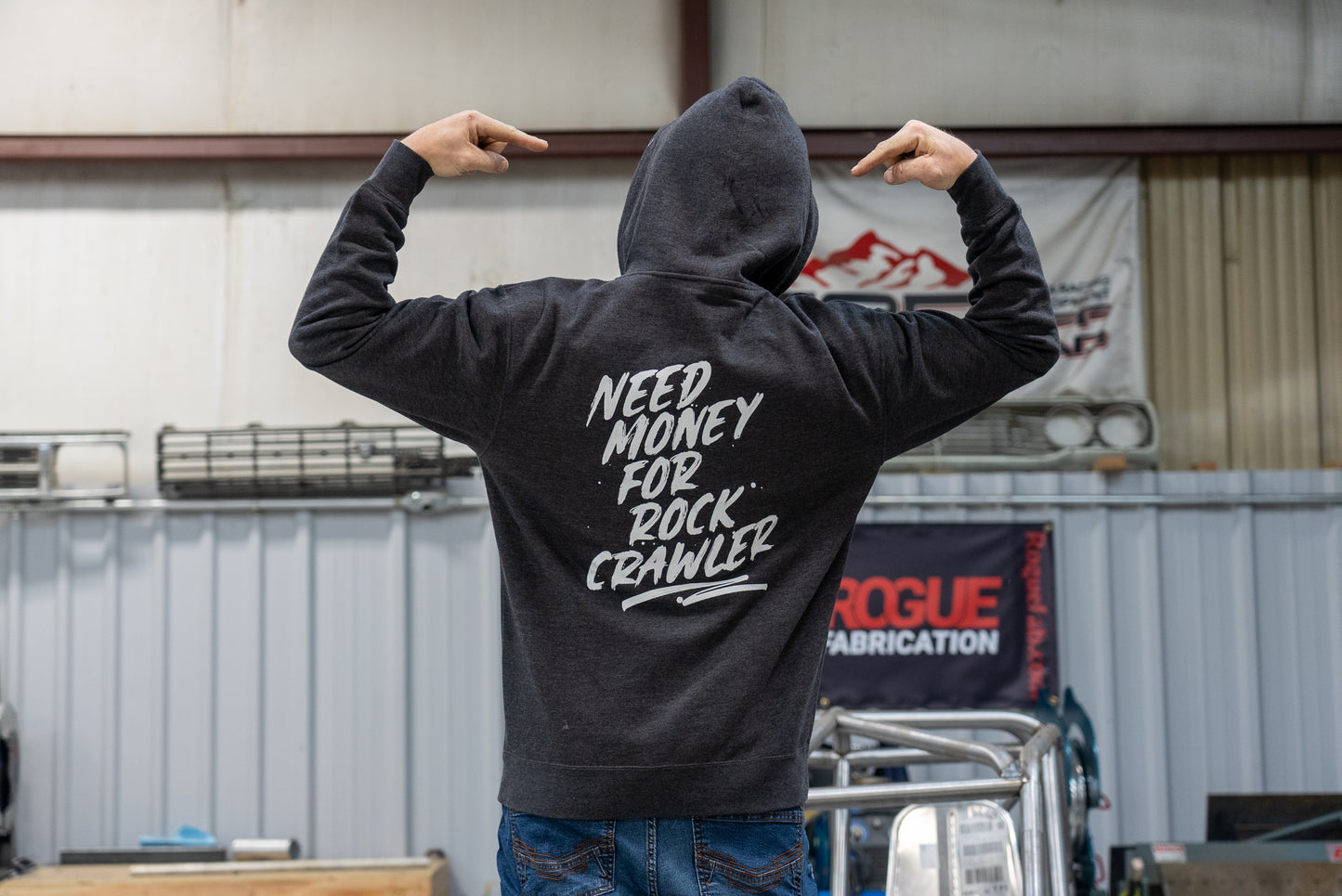 Need Money For Rock Crawler Zip Up Hoodie