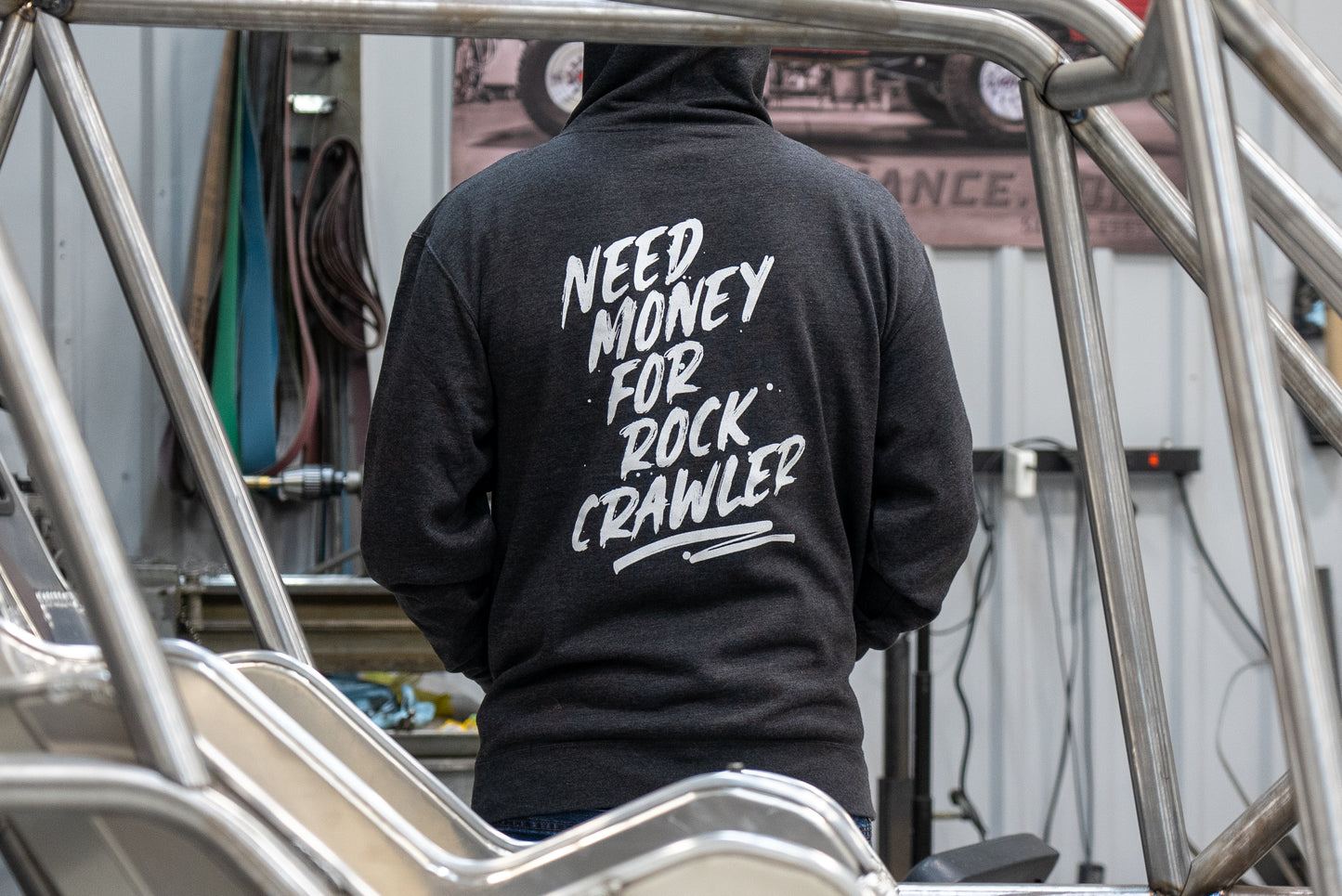 Need Money For Rock Crawler Zip Up Hoodie