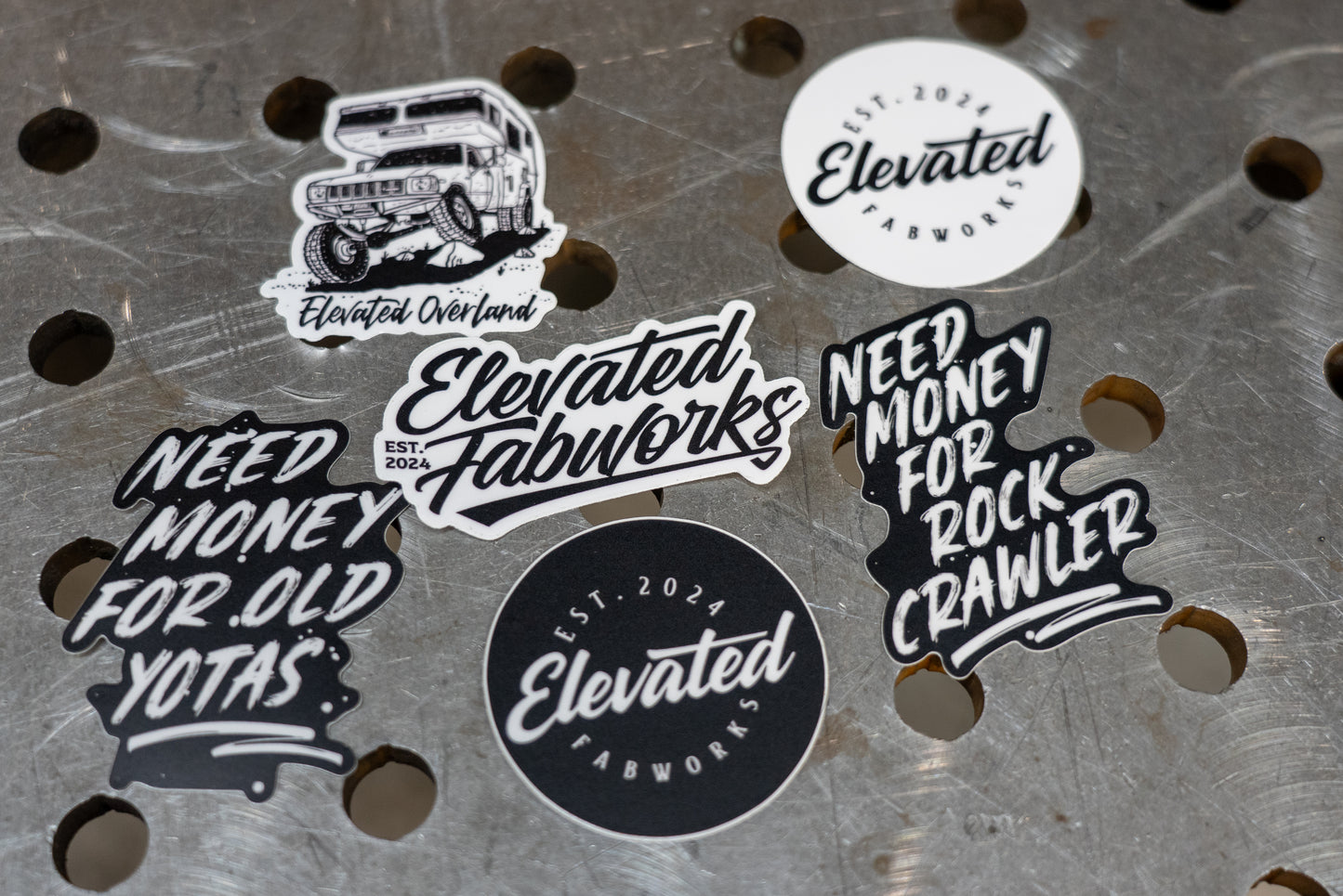 Large Sticker Pack (8 Stickers)