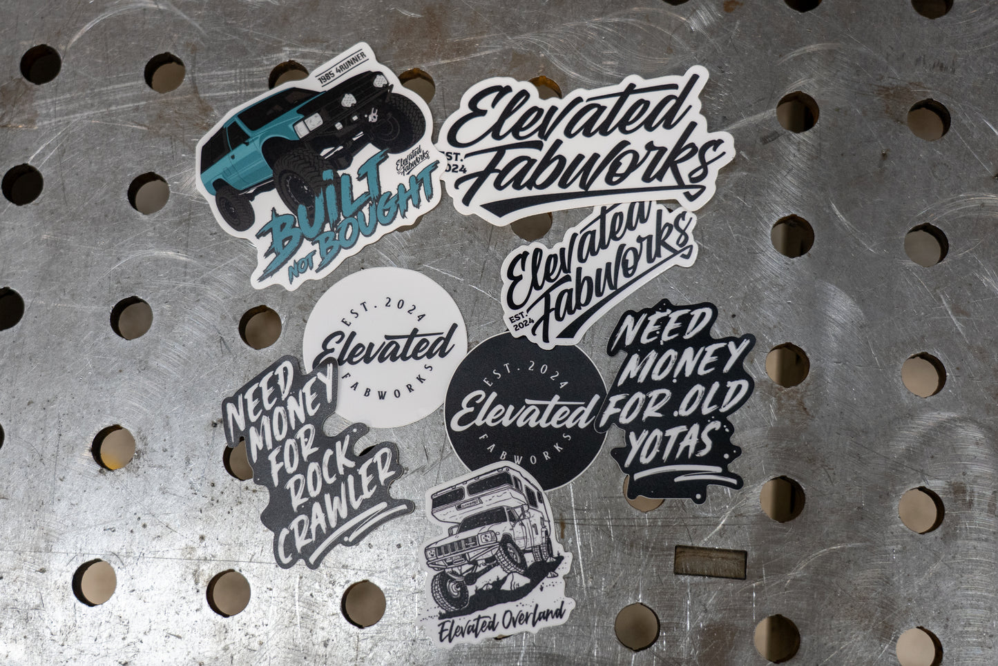 Large Sticker Pack (8 Stickers)