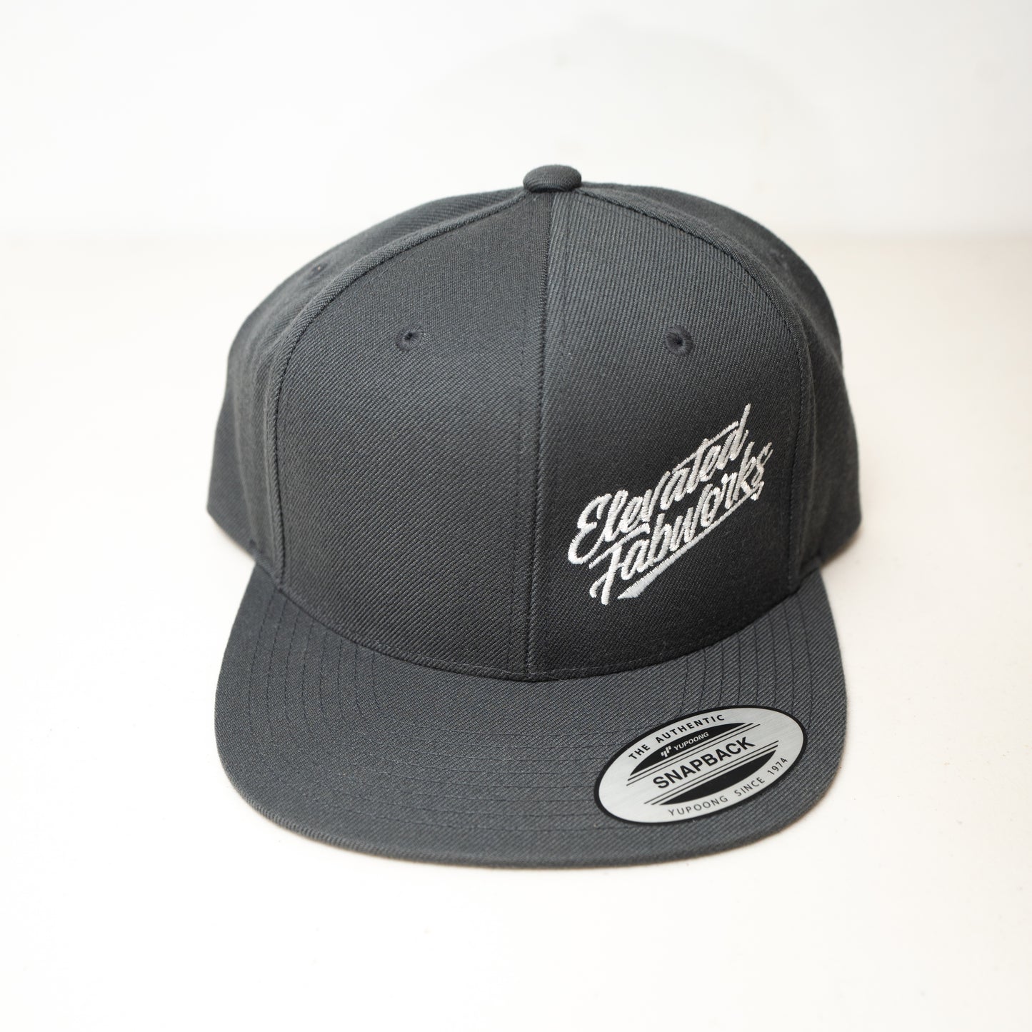 Grey/Green Lids Snapback Solid Back