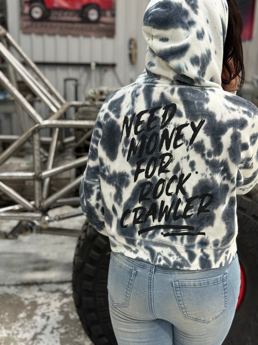 Female Tie Die Need Money For Rock Crawler