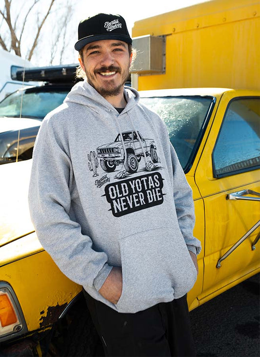 Old Yotas Never Die Hoodie